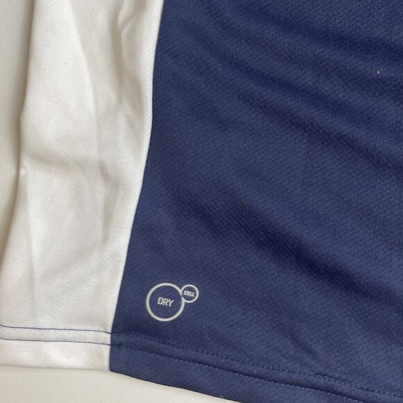 Puma Italia FIGC Soccer Jersey Men Large Blue Stripes Dry Cell Italy - Picture 11 of 12